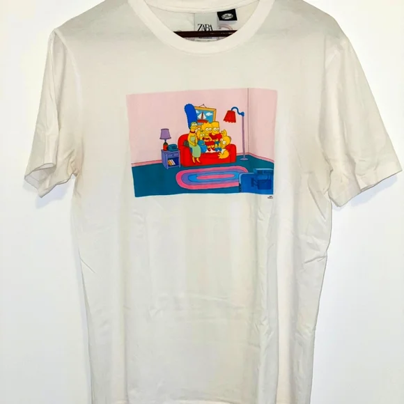 T shirt simpson zara on sale